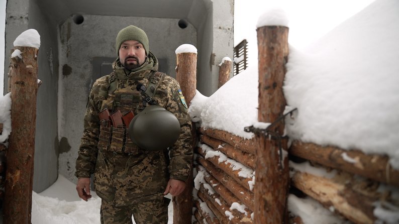 Військовослужбовець 119 бригади ТрО Володимир Березинський