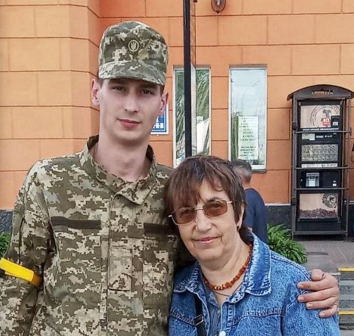 Антоніна Костюшко разом з сином Антоніна Костюшко разом з сином