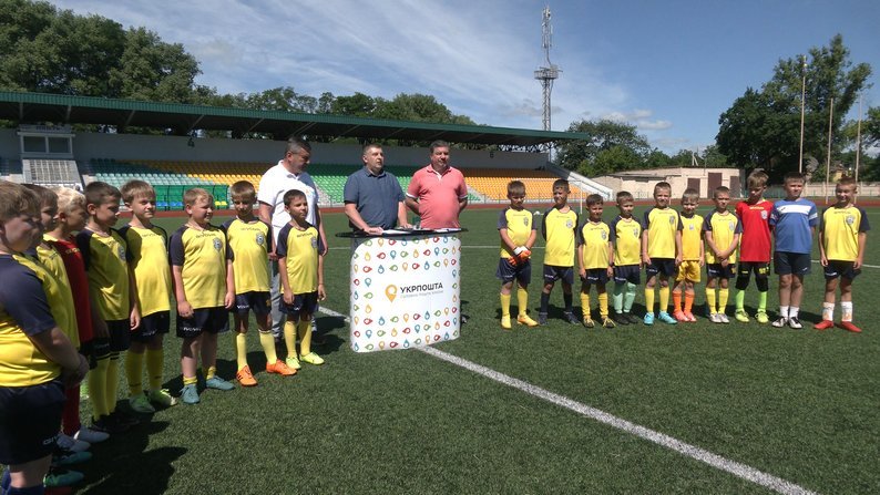 Юні футболісти на заході