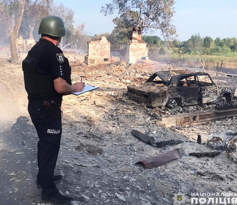 Наслідки обстрілу