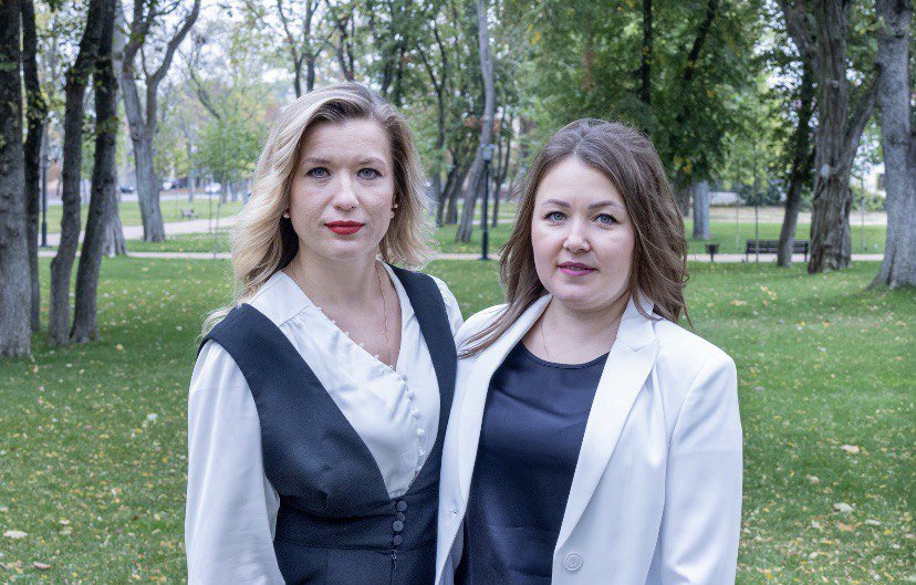 Наталія Кулікова та Ірина Бірюк