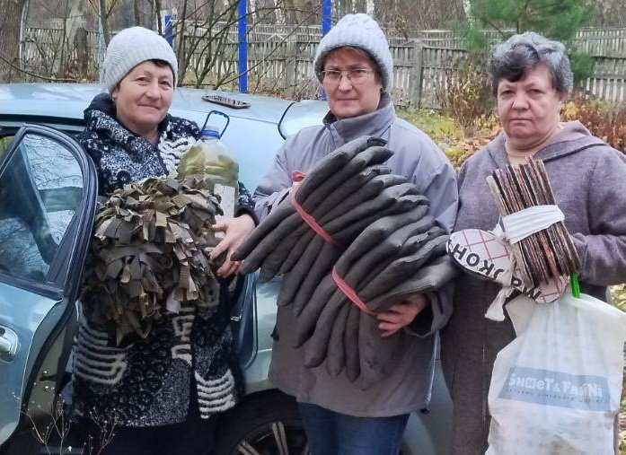 Надія Середа, Наталія Борисенко і Надія Середа (дружина пана Миколи)