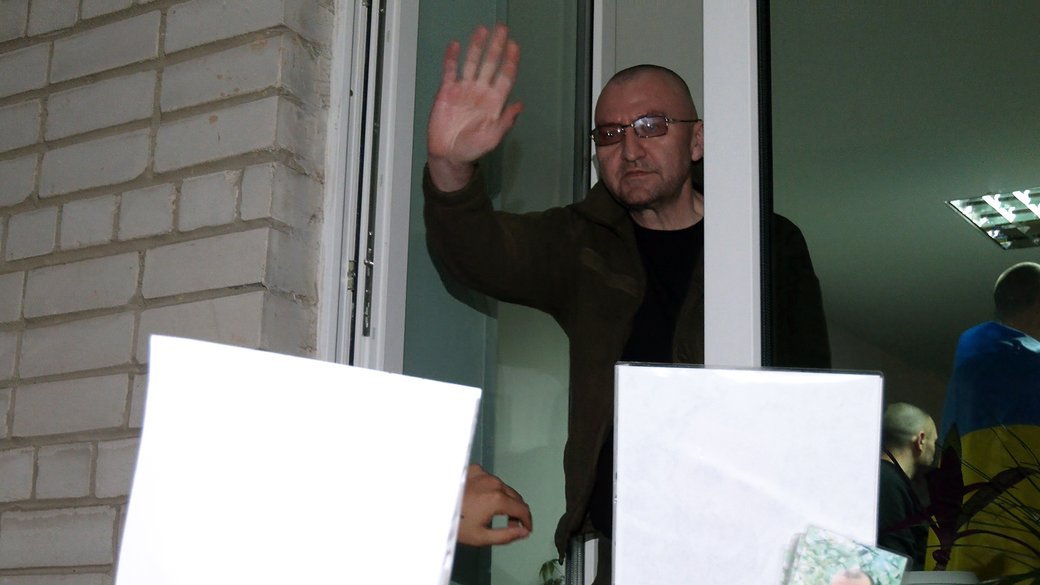 Михайло Медведєв, який повернувся з російського полону під час обміну 23 липня