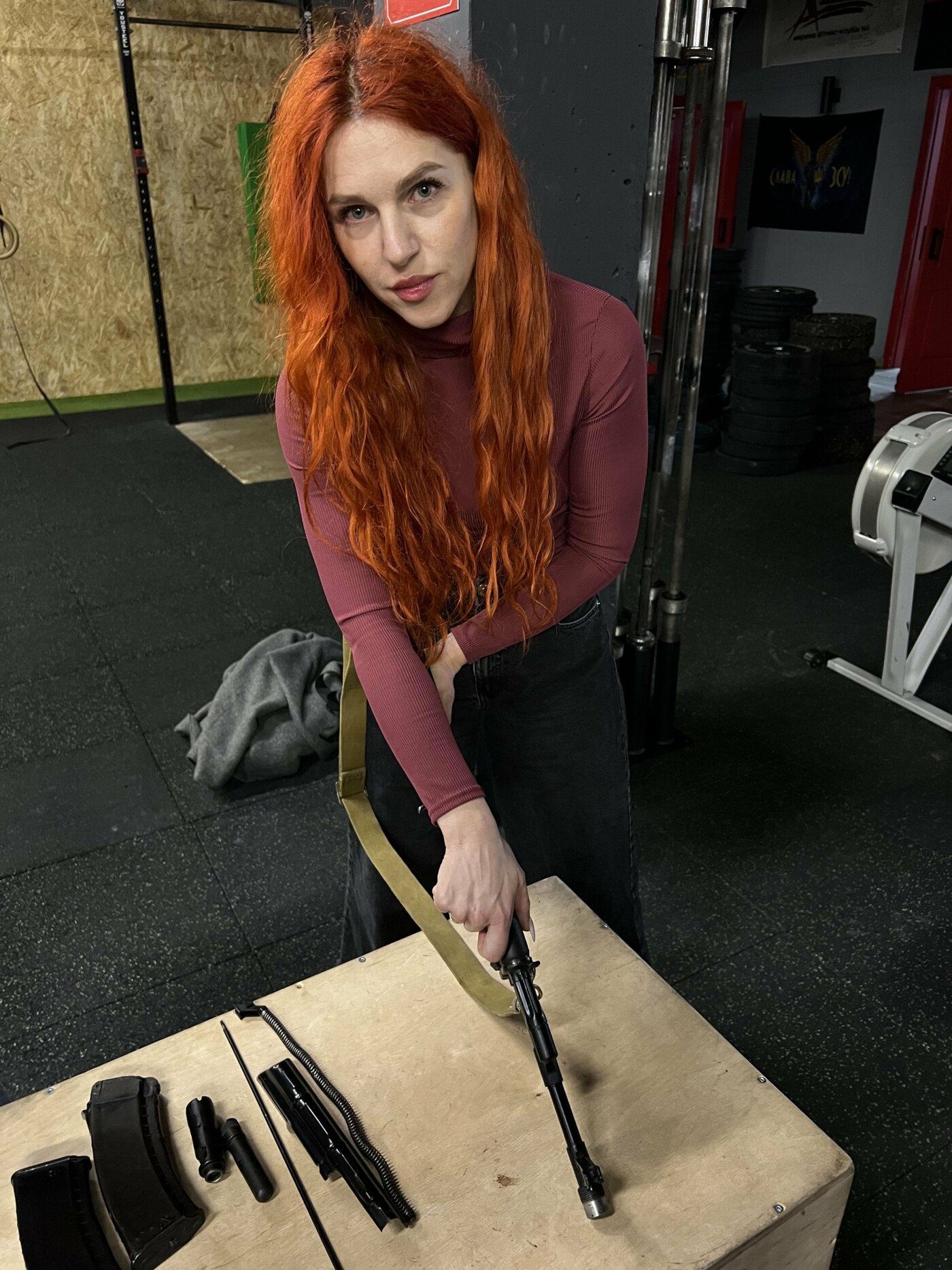 Учасниця тренінгу Світлана Заїка. Стрілецька справа Учасниця тренінгу Світлана Заїка. Стрілецька справа