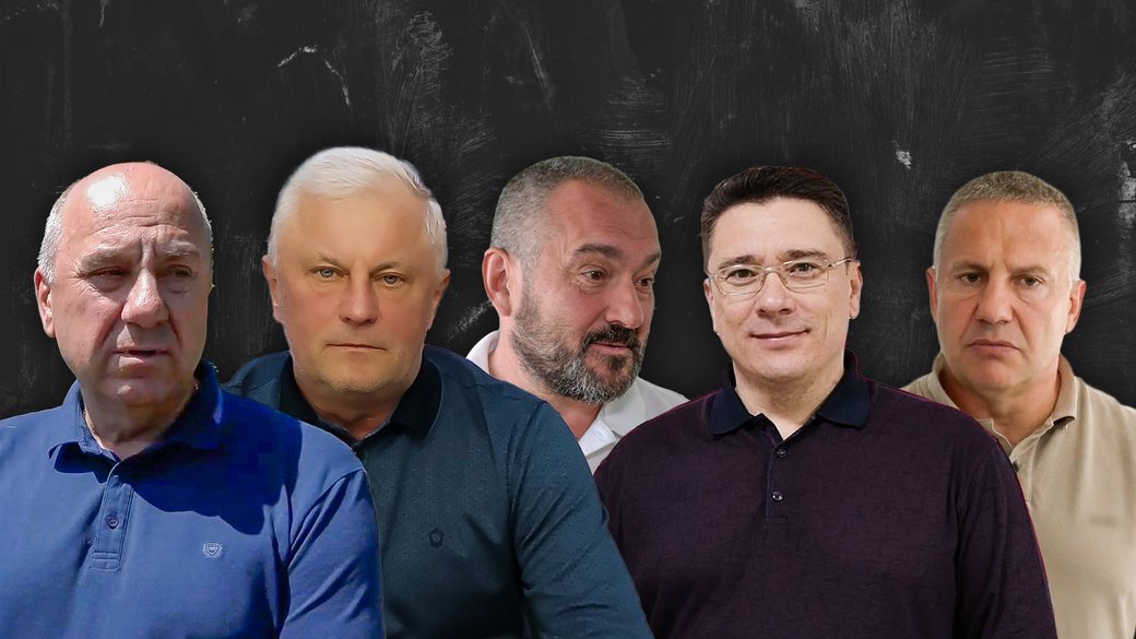 Володимир Кривенко, Сергій Болдирєв, Ярослав Куц, Сергій Гарус та Сергій Малявко
