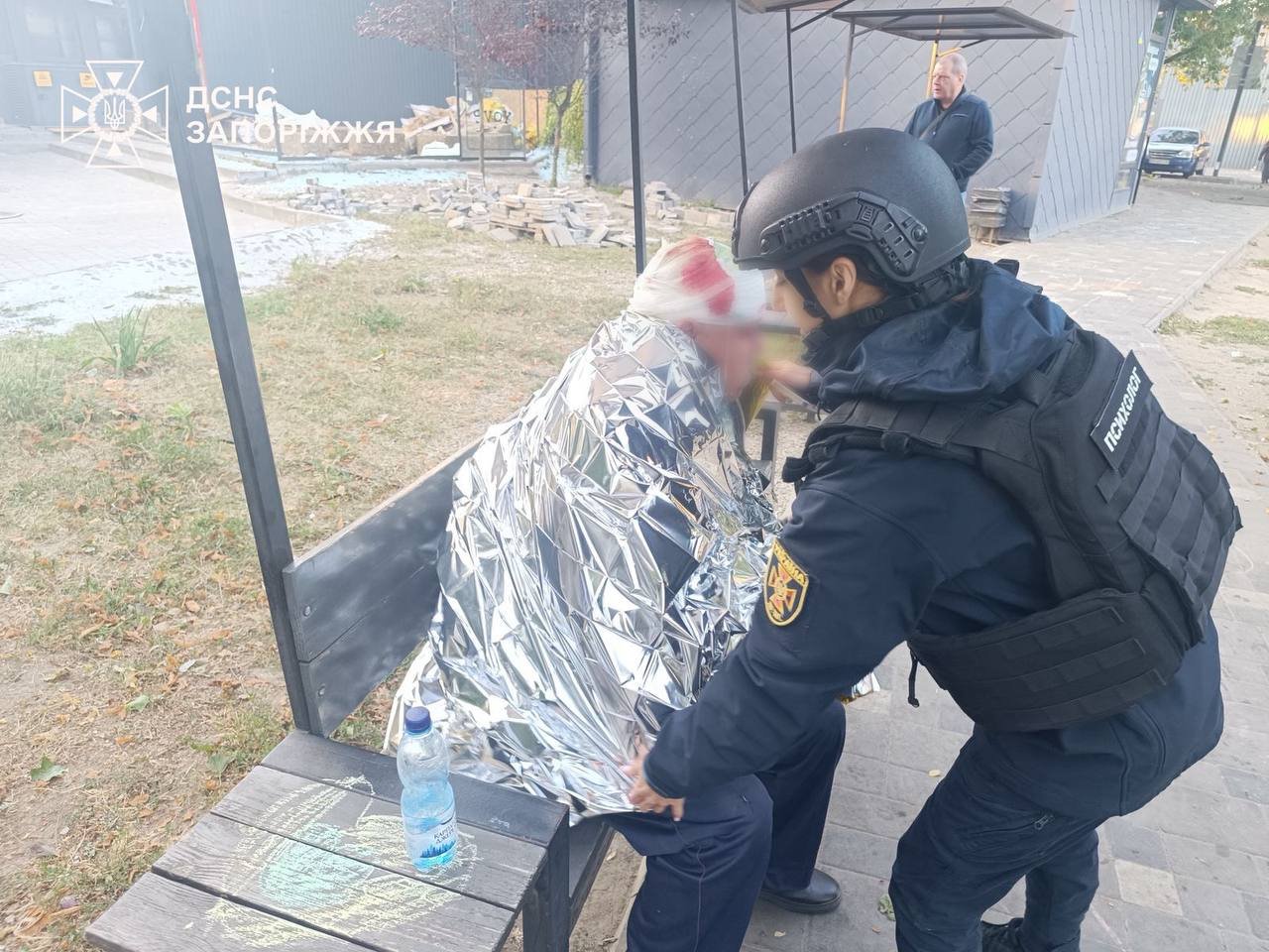 Наслідки атак на Запоріжжя