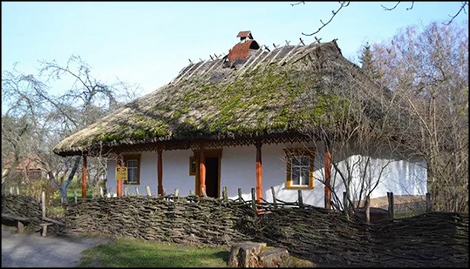 Корчма із села Рудяків Київської області, Україна. XVІІІ ст. Національний історико-етнографічний заповідник «Переяслав»
