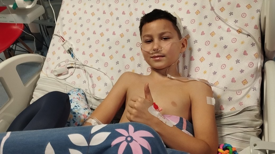 Кирило Свириденко у лікарні