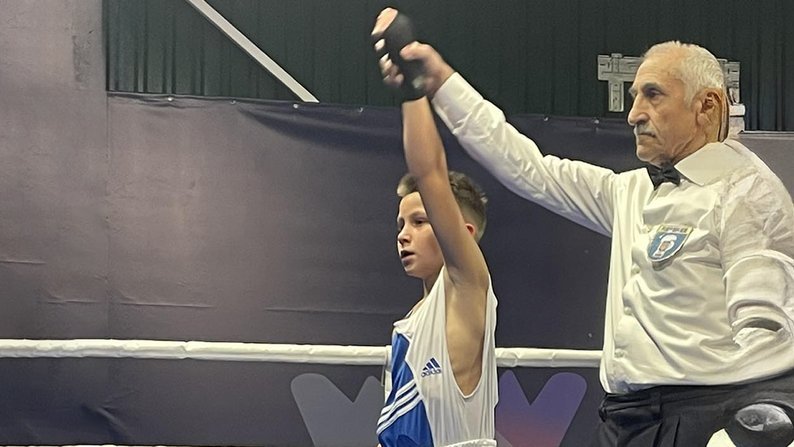 Кирило Свириденко на боксерському рингу (до поранень)