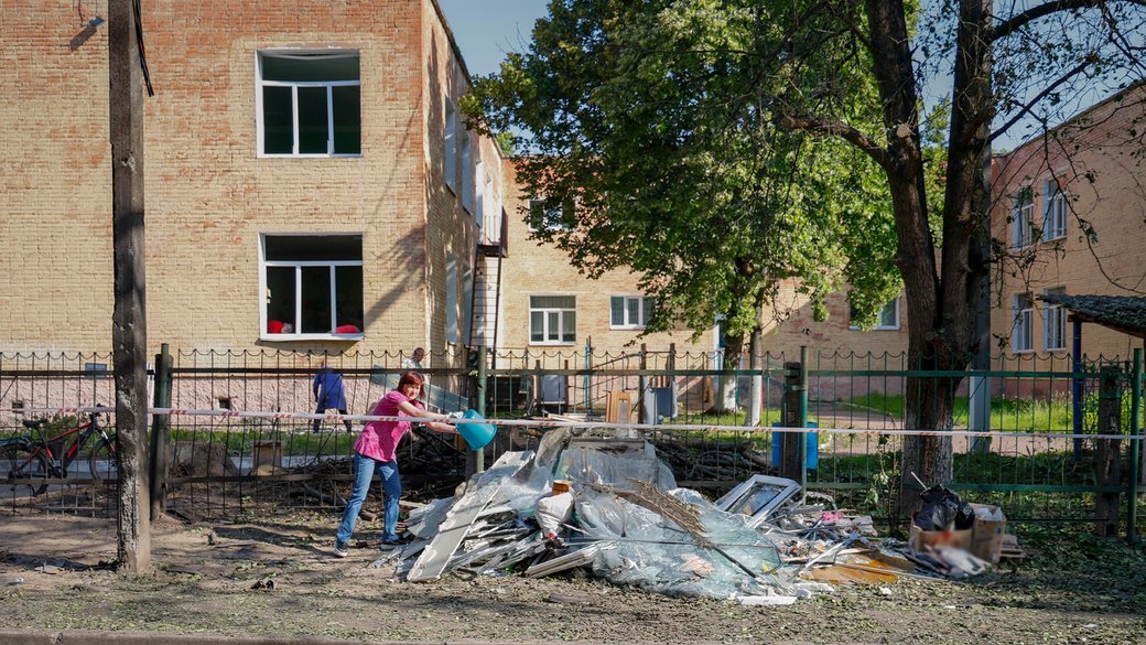 Дитсадок після атаки РФ 6 червня 2025 року. Суспільне Чернігів / Максим Кішка