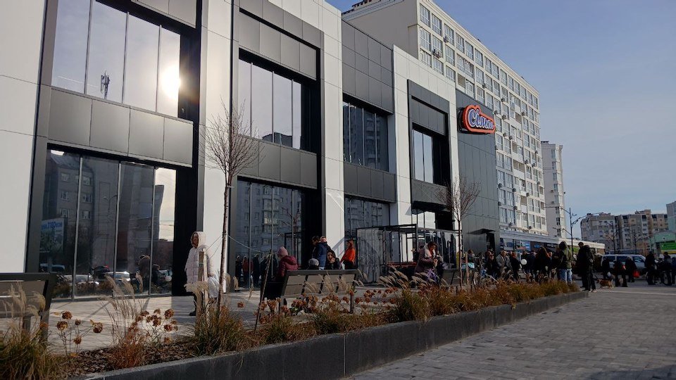 Фасад нового магазину