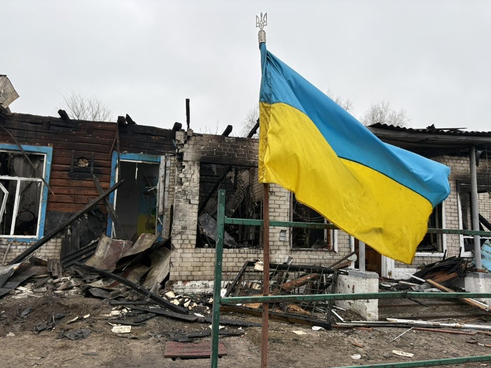 Зруйнована будівля