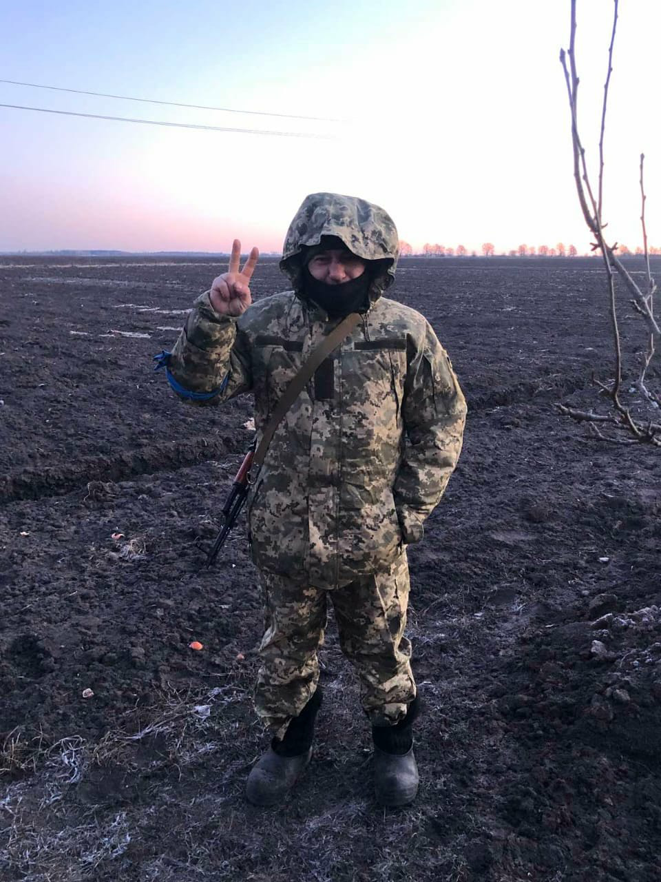 На позиції під Ніжином, березень 2022