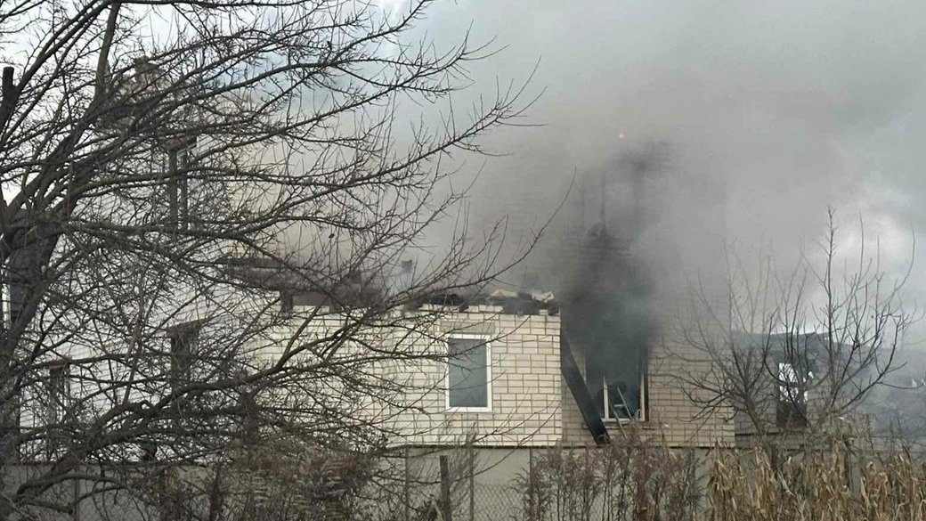 Будинок у Киїнці, в який 28 листопада поцілив російський 