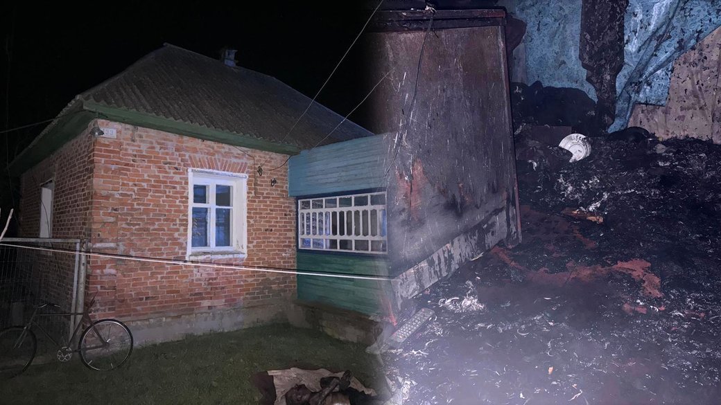 Будинок, у якому сталася пожежа 7 грудня 2025 року. Фото: ГУ ДСНС в Чернігівській області, Суспільне Чернігів