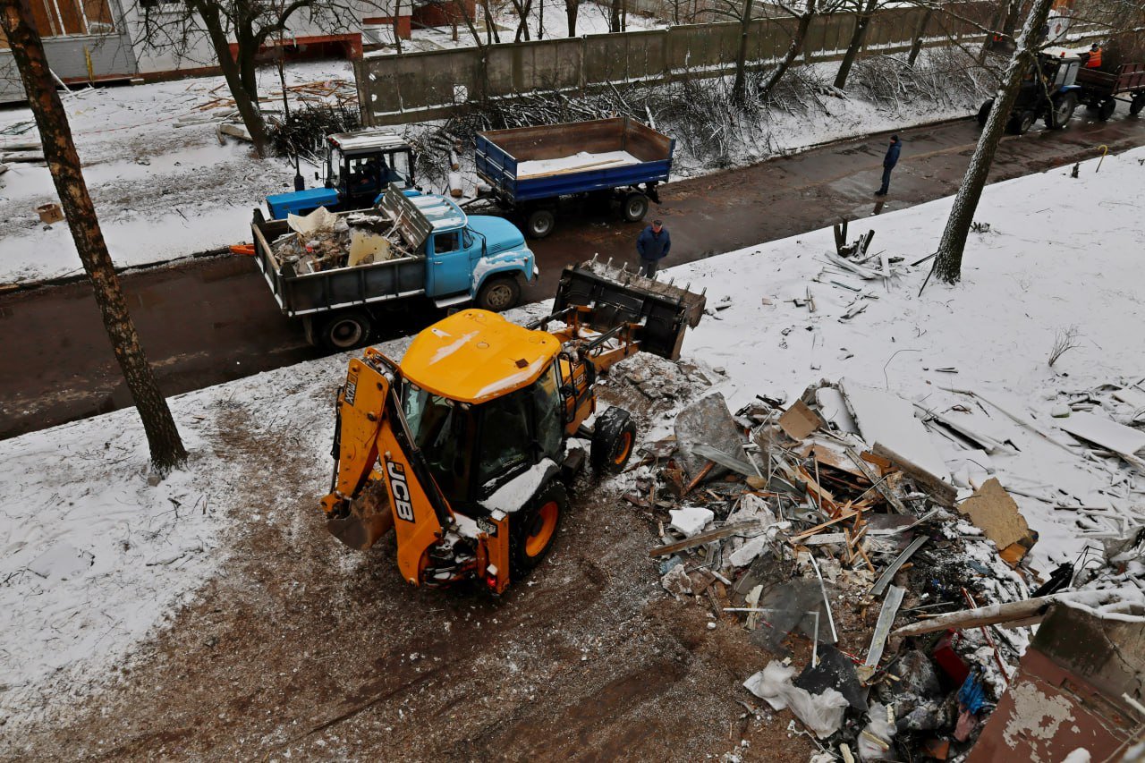 Ліквідація наслідків ворожого удару