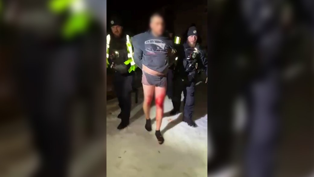 Затриманий 33-річний житель Чернігова 24 лютого 2026 року. Фото очевидців