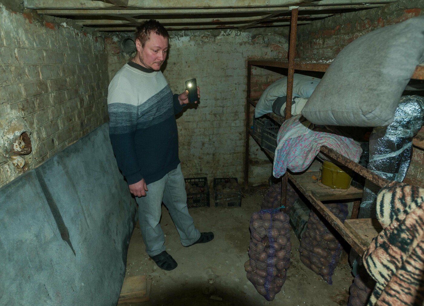 Підвал, у якому ховалася сім'я Рудих