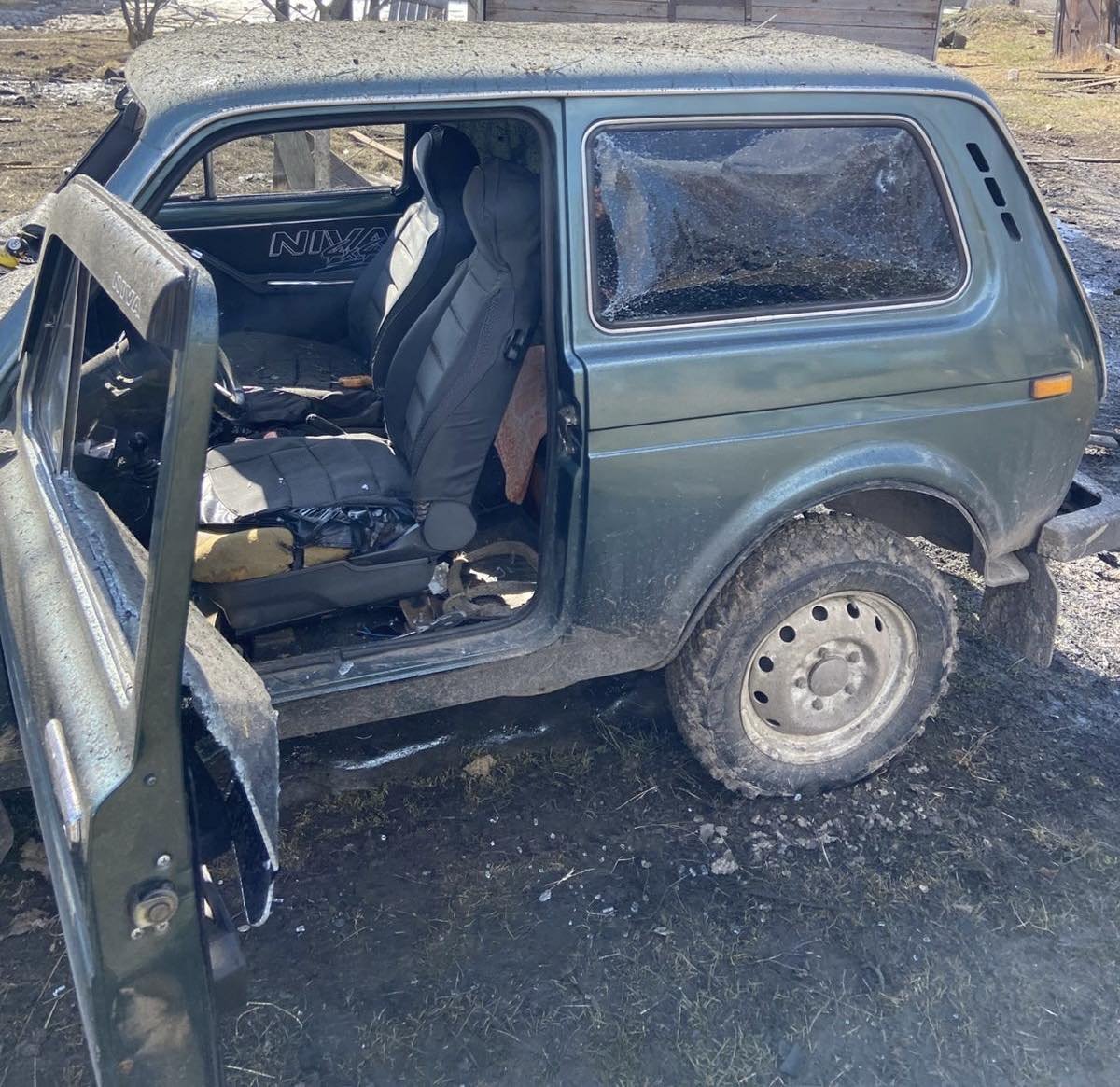 Наслідки ударів безпілотників в селі Черешеньки, Коропської громади на Чернігівщині