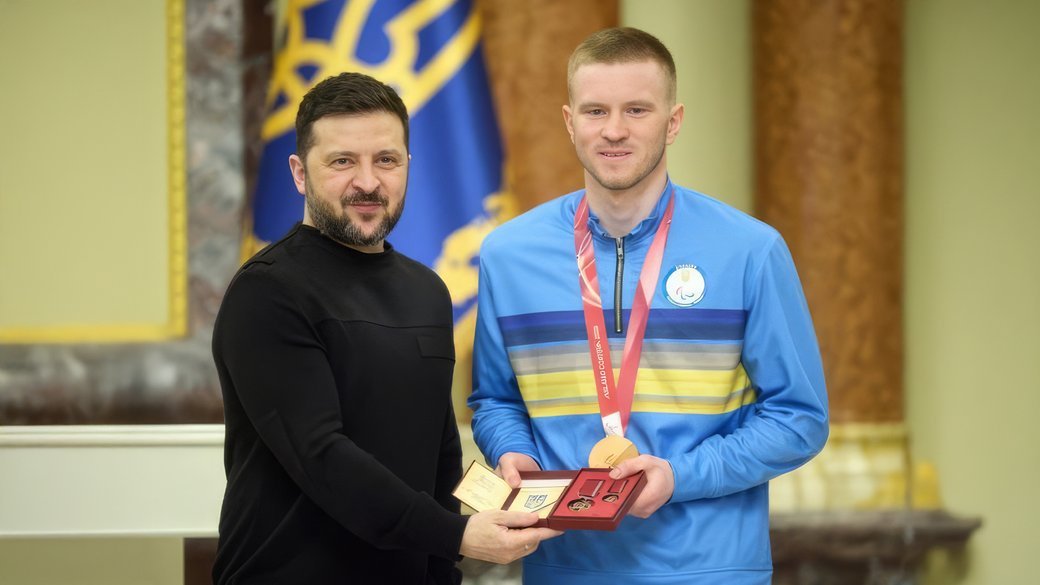 Дмитро Суярко та Володимир Зеленський