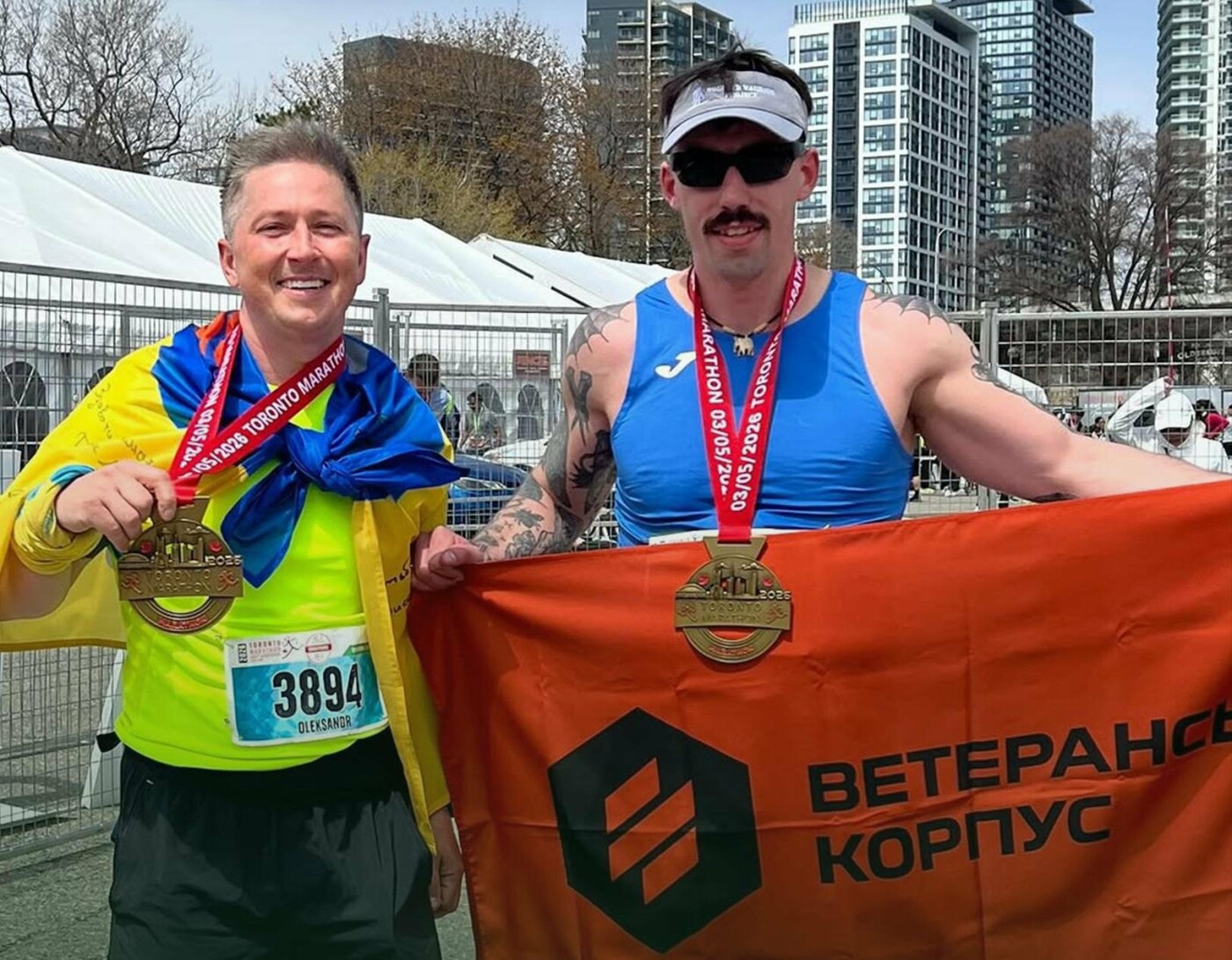 З Олександром Педаном на марафоні