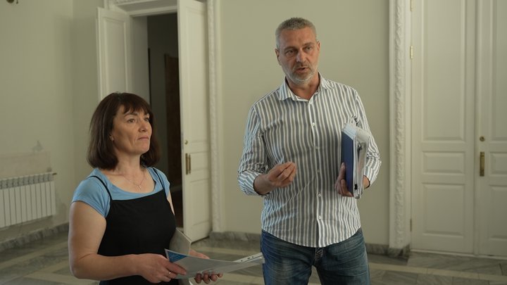 Заступник начальника МВА Дмитро Усенко. Фото: Суспільне Чернігів