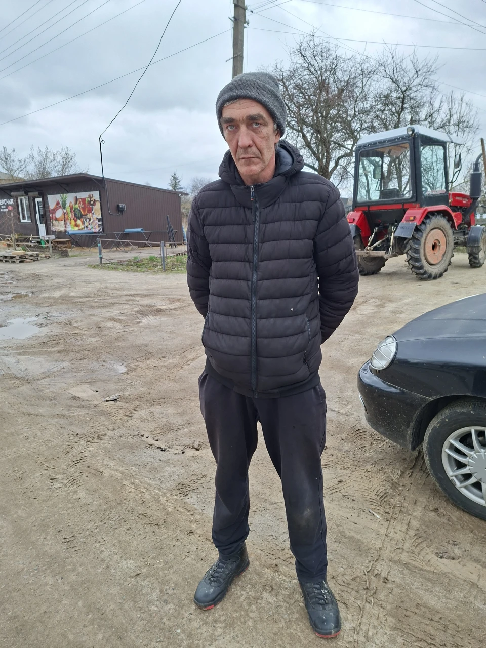 Андрій Мінін виїхав з прикордонного села завчасно. Фото Наталії Найдюк