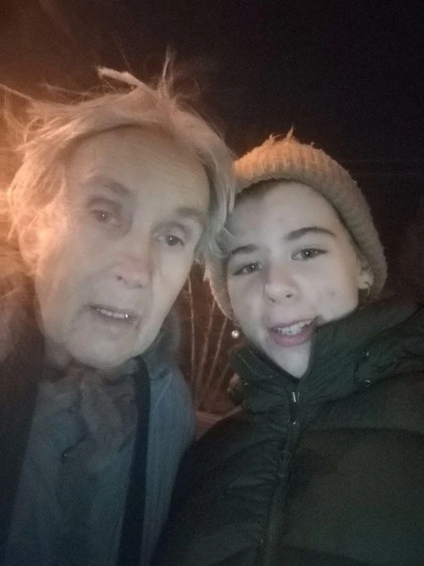 Анна Підвербна зі своєю мамою — Валентиною Григорівною. Фото надано О.Тунік-Фриз.
