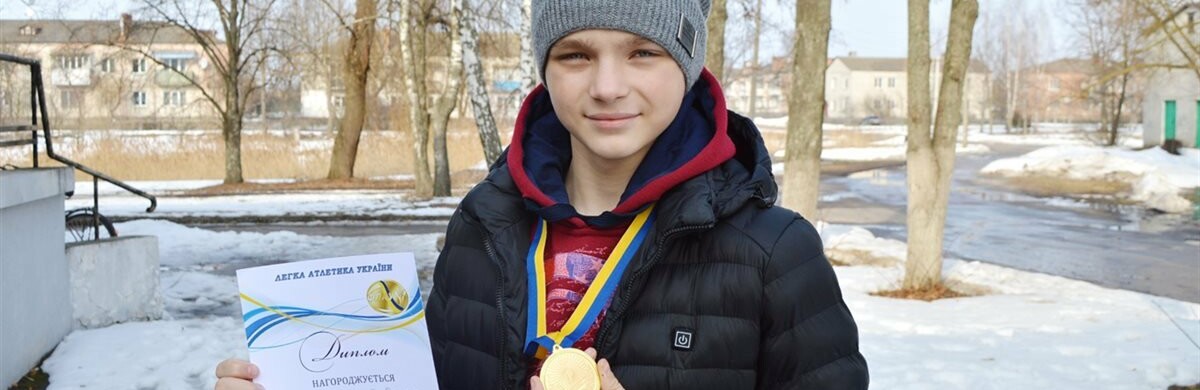 Гордість Чернігівщини: Роман Жменьковський став чемпіоном України у дванадцять років